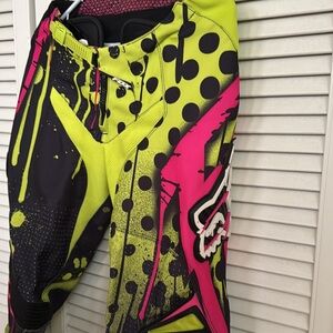 Women’s fox racing motocross pants